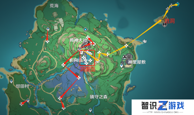 原神5.0鬼兜虫采集路线 2024鬼兜虫在哪里采集[多图]图片3