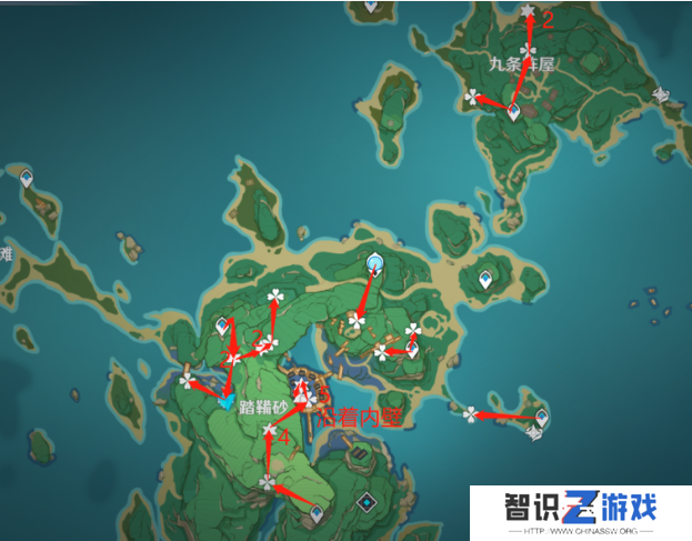 原神5.0鬼兜虫采集路线 2024鬼兜虫在哪里采集[多图]图片4