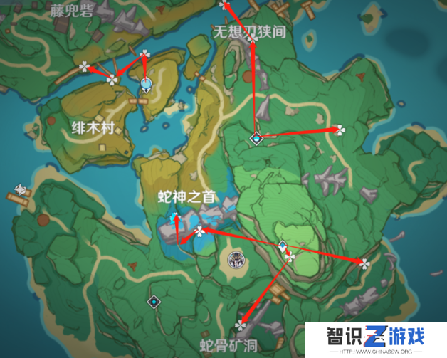 原神5.0鬼兜虫采集路线 2024鬼兜虫在哪里采集[多图]图片5