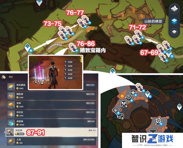 原神肉龙掌采集路线大全 最新96个肉龙掌材料收集汇总[多图]图片6