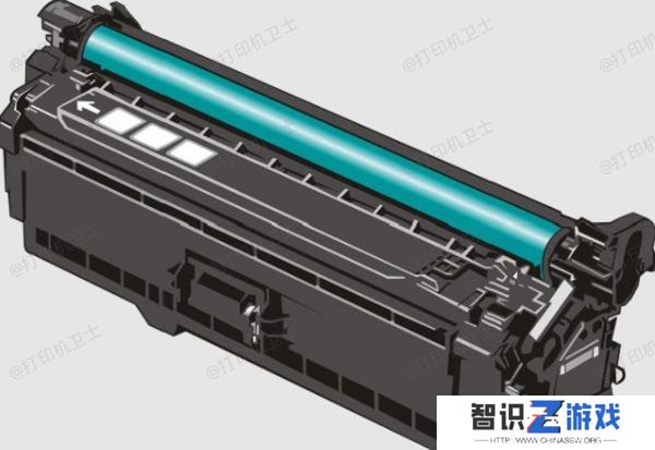 取出旧硒鼓