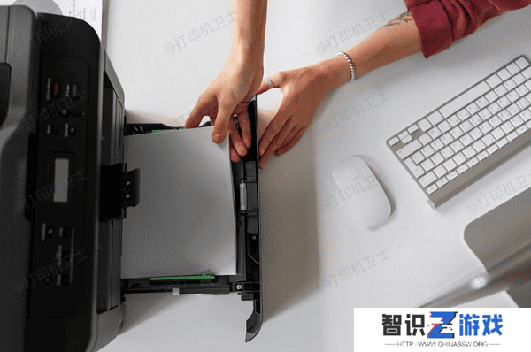 检查纸张安装是否正确
