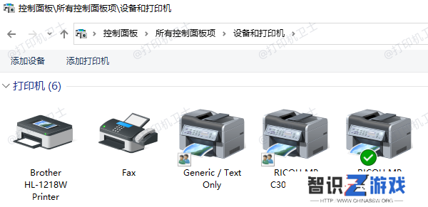 查看系统中的打印机列表