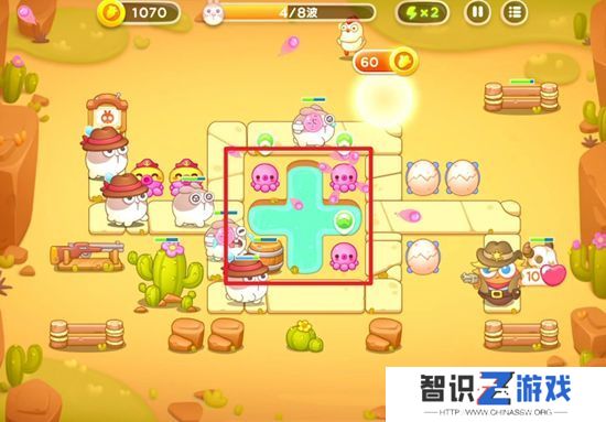 保卫萝卜4波仔很忙攻略 波仔很忙60关无伤图文通关教程[多图]图片4