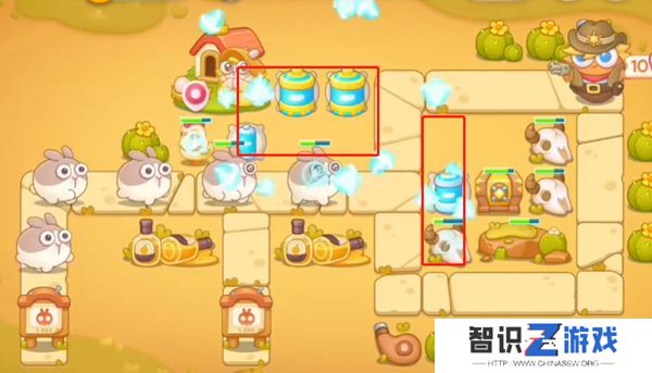 保卫萝卜4波仔很忙第10关攻略 波仔很忙第十关图文通关教程[多图]图片2