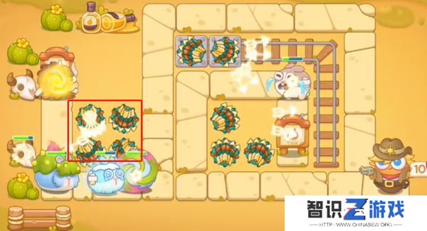 保卫萝卜4波仔很忙第11关攻略 波仔很忙第十一关图文通关教程[多图]图片3