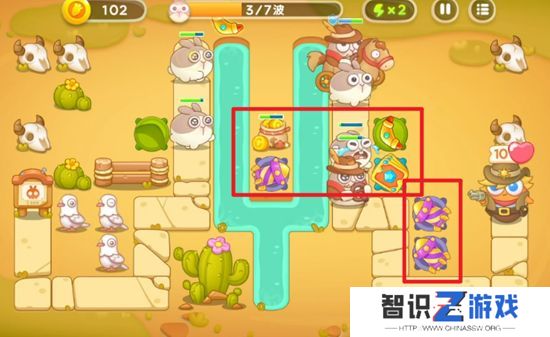 保卫萝卜4波仔很忙第7关攻略 波仔很忙第七关图文通关教程[多图]图片3