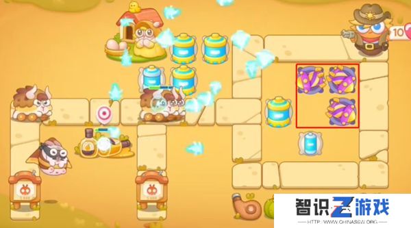 保卫萝卜4波仔很忙第10关攻略 波仔很忙第十关图文通关教程[多图]图片3