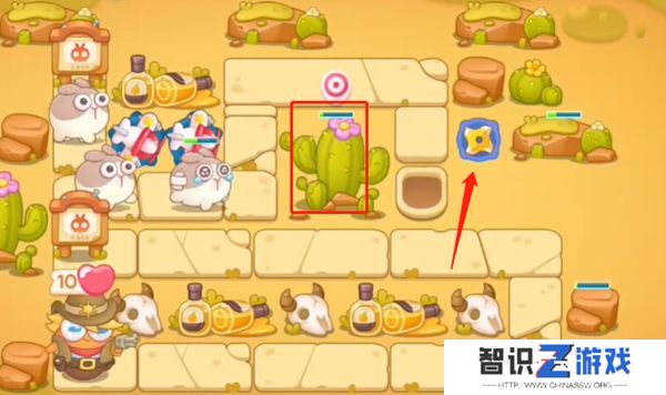 保卫萝卜4波仔很忙第12关攻略 波仔很忙第十二关图文通关教程[多图]图片2