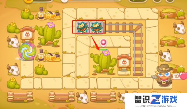 保卫萝卜4波仔很忙第11关攻略 波仔很忙第十一关图文通关教程[多图]图片1