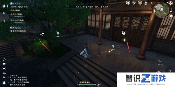 逆水寒手游何人留字任务攻略 何人留字探索任务怎么做[多图]图片1