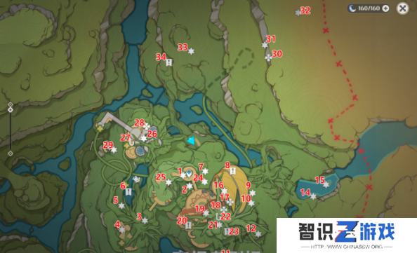 原神寄想者剧场北礼券在哪里 寄想者剧场北礼券位置分享[多图]图片1