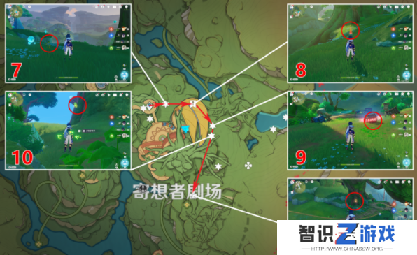 原神寄想者剧场北礼券在哪里 寄想者剧场北礼券位置分享[多图]图片5