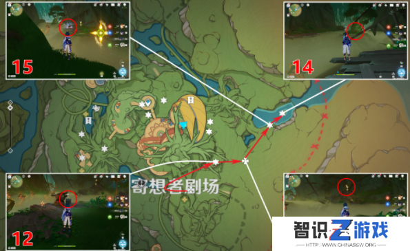 原神寄想者剧场北礼券在哪里 寄想者剧场北礼券位置分享[多图]图片7