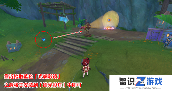 原神隐众游园绮光彩灯解密攻略 隐众游园绮光彩灯位置大全[多图]图片3