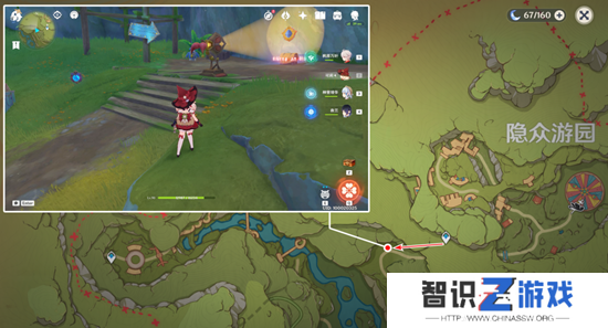 原神隐众游园绮光彩灯解密攻略 隐众游园绮光彩灯位置大全[多图]图片2