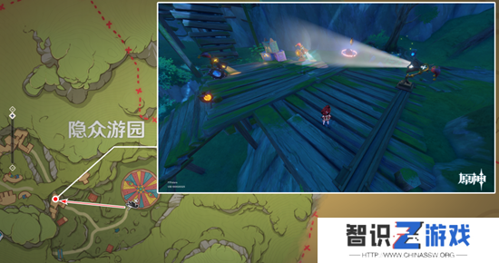 原神隐众游园绮光彩灯解密攻略 隐众游园绮光彩灯位置大全[多图]图片6