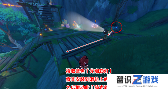 原神隐众游园绮光彩灯解密攻略 隐众游园绮光彩灯位置大全[多图]图片7