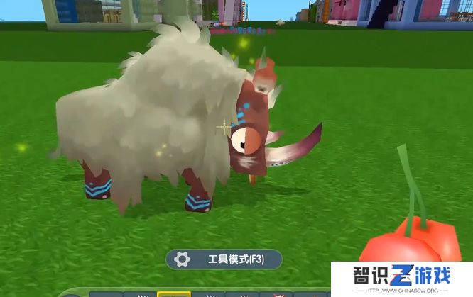 《迷你世界》牛耕地方法