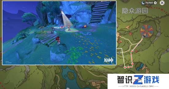 原神隐众游园绮光彩灯解密攻略 隐众游园绮光彩灯位置大全[多图]图片12