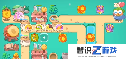 《保卫萝卜4》秋天DE第1杯奶茶第8关攻略