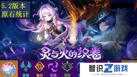 原神5.2版本原石奖励统计 5.2版本一共有多少原石[多图]图片1