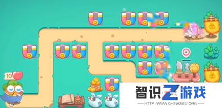 《保卫萝卜4》秋天DE第1杯奶茶第8关攻略