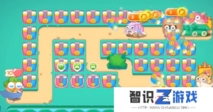 《保卫萝卜4》秋天DE第1杯奶茶第8关攻略