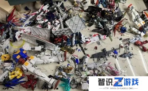 模型爱好者因和老婆吵架，一柜子模型被砸稀碎，现场惨不忍睹，网友：必须离！