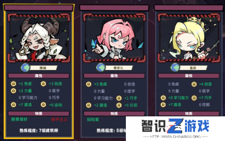 边缘星球角色选择以及配队推荐