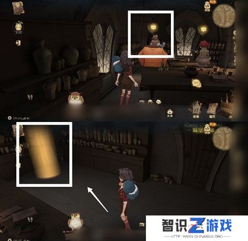 前往魔药课教室偷听血人巴罗的谈话