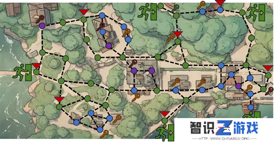 鼠鼠模拟器地图全区域路线图整理一览