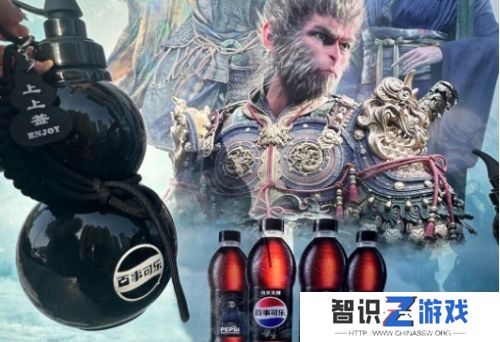 玩家晒《黑神话悟空》联名可乐，手持小号黑色葫芦，网友直呼太羡慕
