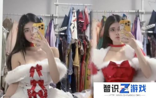 狗头萝莉身穿紫色汉服，好身材太吸睛，称近期又拿下3个大客户