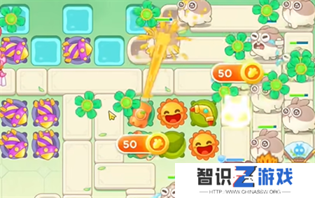 保卫萝卜4梁波波与祝秋秋第14关过关攻略