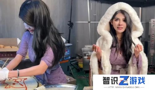 狗头萝莉喜获粉丝送礼，穿紫色古风装表达感谢，身材太好令人羡慕