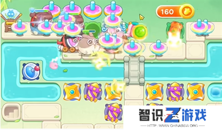保卫萝卜4梁波波与祝秋秋第12关过关攻略