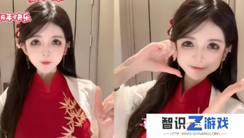 狗头萝莉解锁最新穿搭，一席红裙太亮眼，开启煎饼盲盒活动获好评