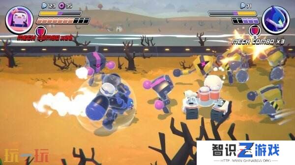横向卷轴动作《FULL STEAM: Fluffy X Machina》宣布公开