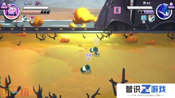 横向卷轴动作《FULL STEAM: Fluffy X Machina》宣布公开