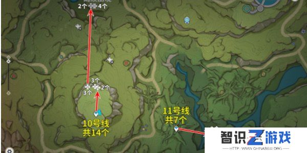 原神劫波莲采集位置分享 原神劫波莲采集分布图