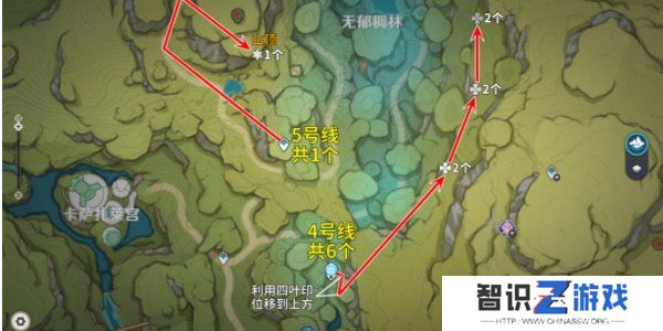 原神劫波莲采集位置分享 原神劫波莲采集分布图