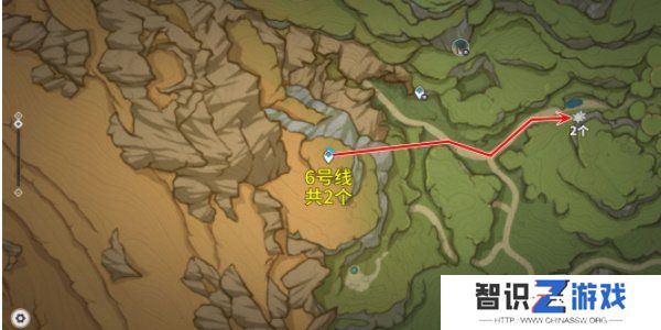 原神劫波莲采集位置分享 原神劫波莲采集分布图