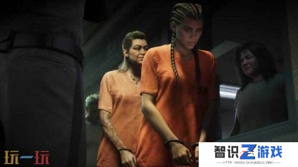 《GTA6》男女主角与其他角**报截图公布
