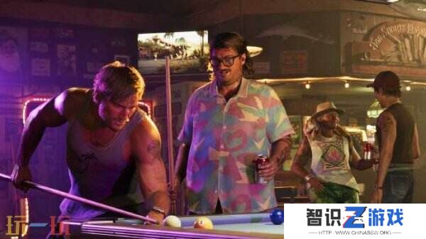 《GTA6》男女主角与其他角**报截图公布