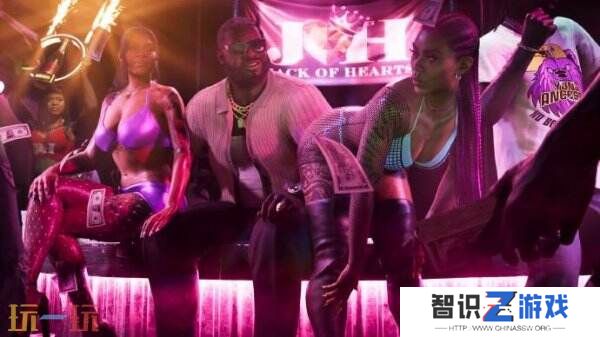 《GTA6》男女主角与其他角**报截图公布