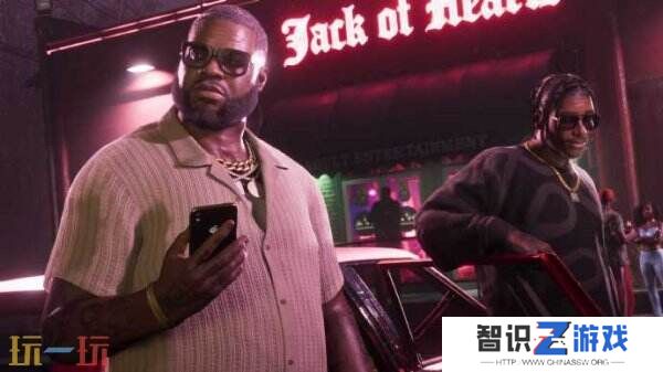 《GTA6》男女主角与其他角**报截图公布