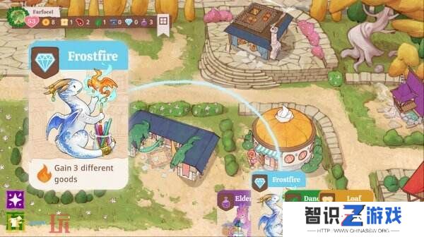 可爱龙回合制桌面游戏《龙焰魔法镇》将登陆Steam平台