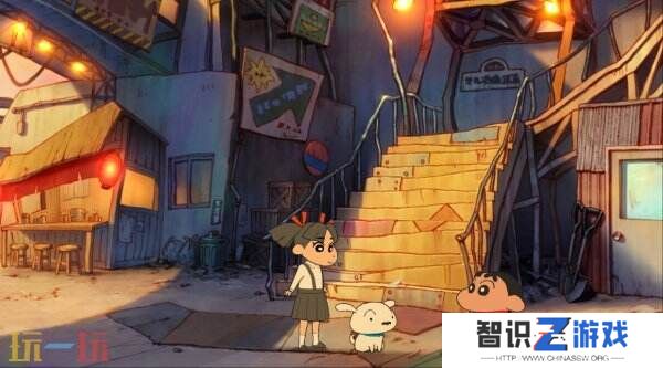 《蜡笔小新“煤炭镇的小白”》已在ios和Android发布